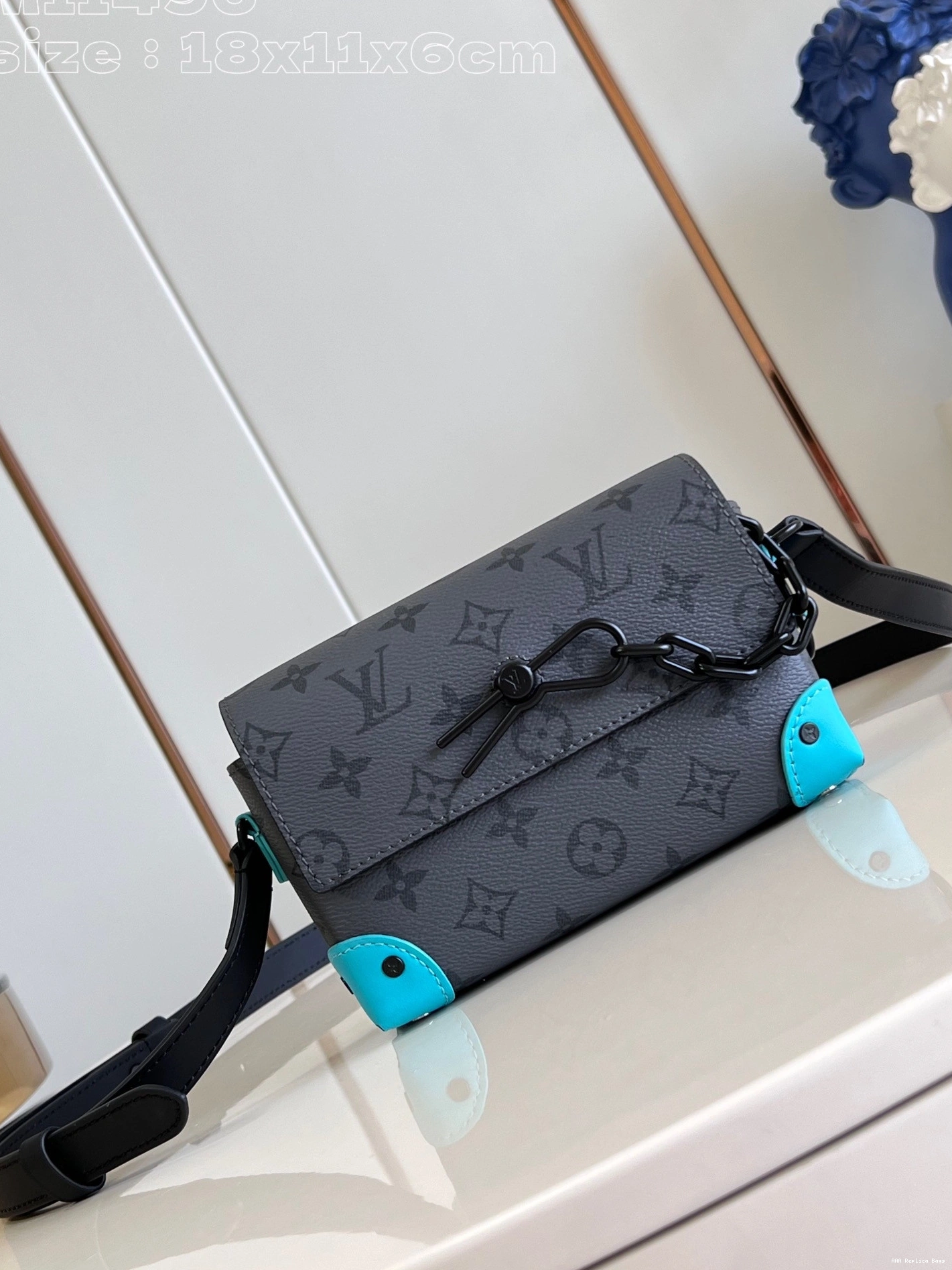 Aaa replica bags LOUIS Steamer Wearable Wallet-18*11*6.5CM VUITTON 0810